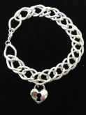 Pulseira Coração Trancado