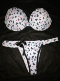Lingerie Corações - Calcinha Pequena - G
